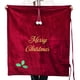 thumbnail image 2 of Bolsa de Navidad WILLBOND Santa Velvet 90x75 cm Burgundy, 2 of 7