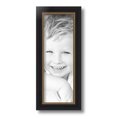 thumbnail image 2 of ArtToFrames 5x14 inch Black Velvet with Gold Picture Frame, Black MDF Poster Frame (4690), 2 of 7