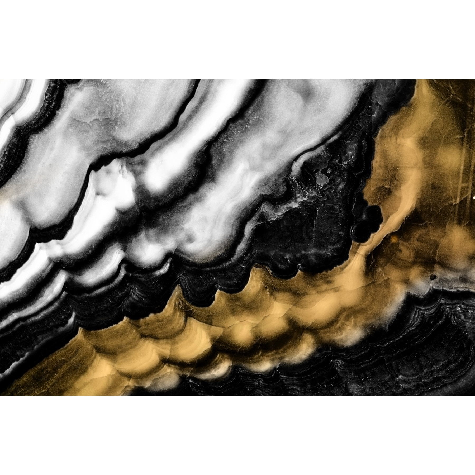 Marmont Hill - "Glorious Ripples" Painting Print on Wrapped Canvas