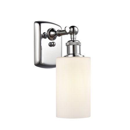 Innovations 516-1W-PC-G801-LED Clymer 1 Light Sconce part of the Ballston Collection, Polished Chrome