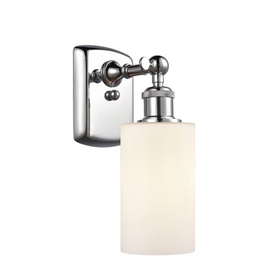 Innovations 516-1W-PC-G801-LED Clymer 1 Light Sconce part of the Ballston Collection, Polished Chrome
