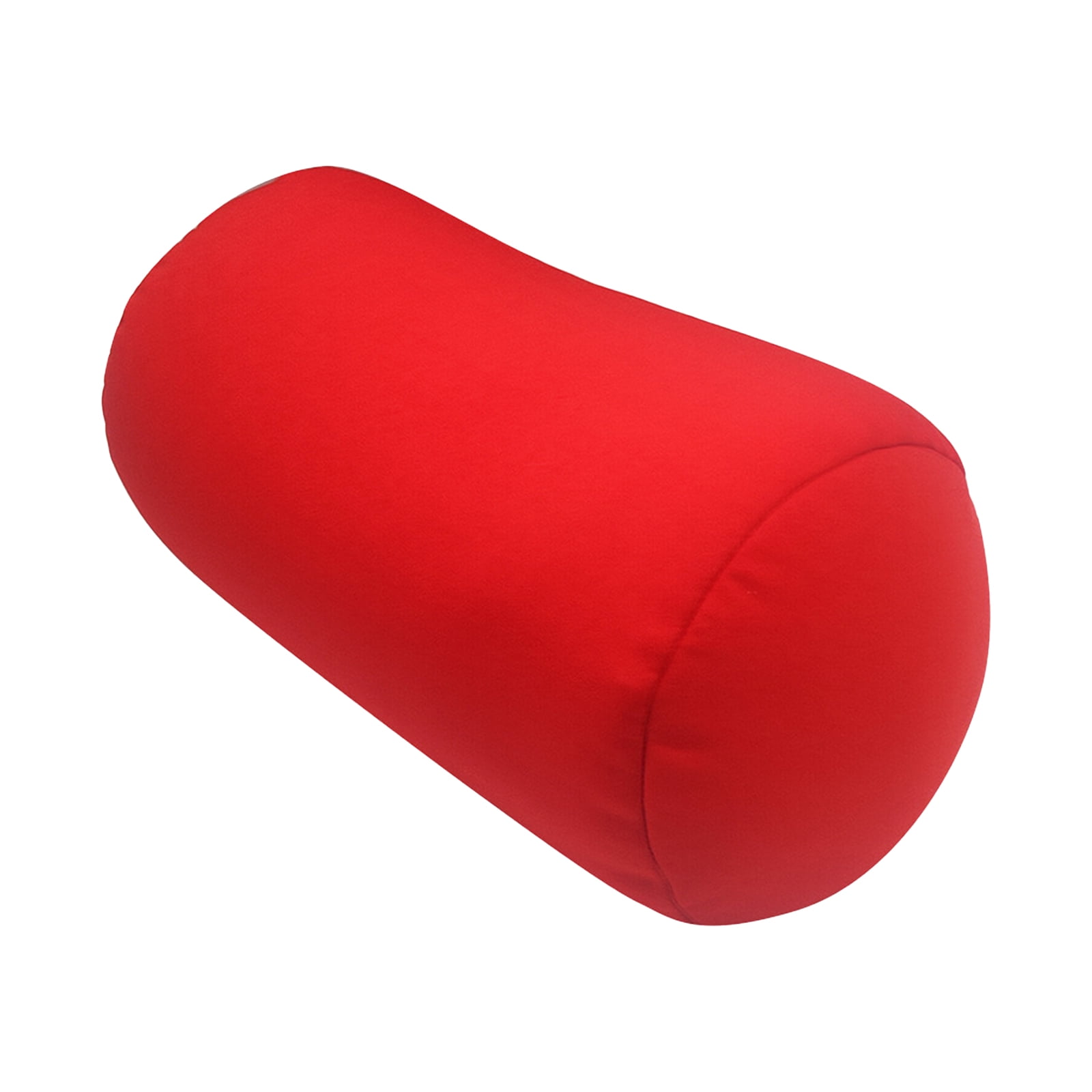 Comfortable Roll Pillow Round Cylinder Microbead Neck Back Support Roll Pillow Tube Pillow