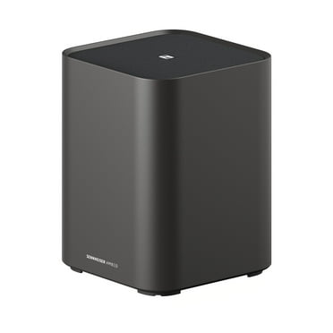 Sennheiser AMBEO Sub for TV and Music with Immersive 3D Surround Sound a Thundering Deep Bass Down to 27 Hz - 8'' Subwoofer 350W Class D Amplifier Compatible Soundbar Family