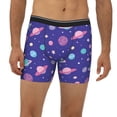 thumbnail image 2 of Disketp Space Men's Boxer Briefs Men’s Underwear Boxer Briefs for Men, 2 of 7