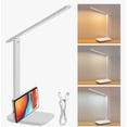 thumbnail image 1 of Lámpara De Escritorio Led Recargable Usb Blanco 4000mah Ángulo Ajustable Giratorias 3 Temperaturas De Color Luz Blanco Frío Blanco, 1 of 4