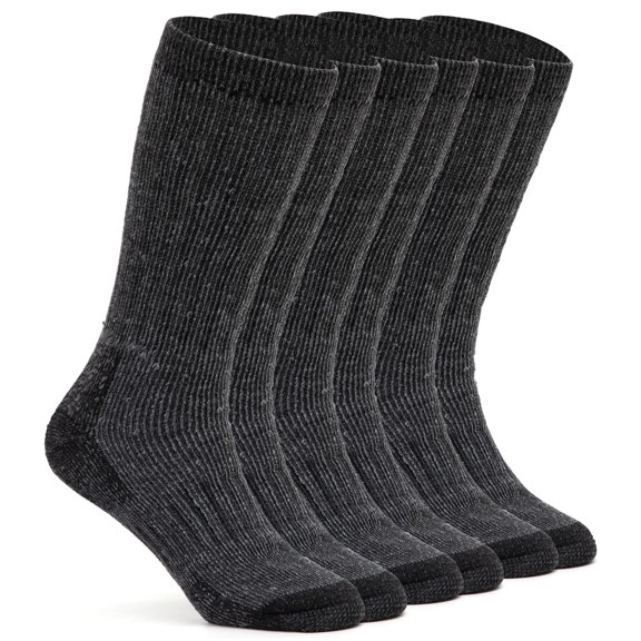 Calcetines térmicos de senderismo Alvada de lana merino para hombre, 3 pares