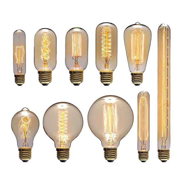 Bombilla Edison E27 40w 220v Retro Vintage Edison Bombilla Incandescente Ampolla Bombillas Vintage Edison Lámpara Retro Luz