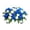 C, variant on Cemetery Flowers for Grave Decor, Headstone Flower Saddle Realistic Grave Decorations for Cemetery, UV Resistant Memorial Day Flowers for Headstone Cemetery Grave Decor, E, 19.69x11. Inch