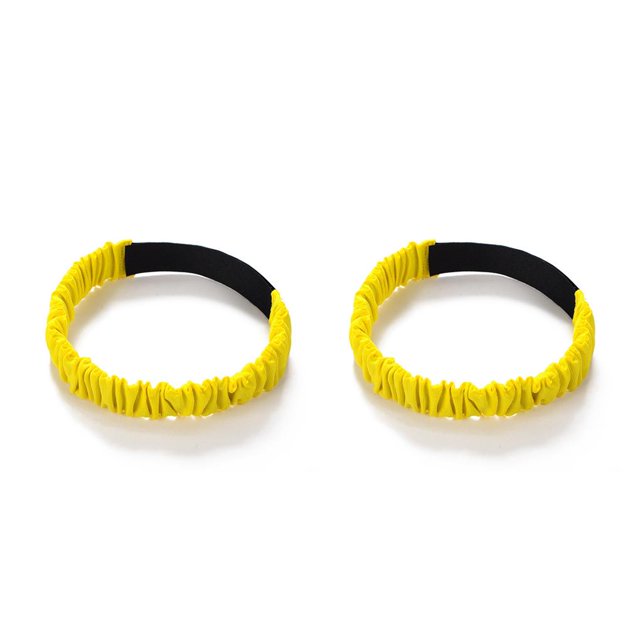 Vogacara Race Band Juegos al aire libre Deportes sensoriales Elástico atado al pie Cuerdas de entrenamiento Resistente al desgaste Correa resistente al Amarillo 2piezas Vogacara CBP302089