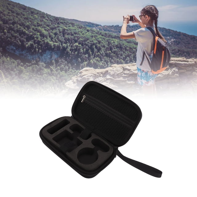 Estuche de Transporte para Cámara de Acción Bolsa de Almacenamiento Protectora Impermeable para Cámara GO3 y Accesorios Estuche Rígido de Gran Capacidad con Cierre de ANGGREK Otros