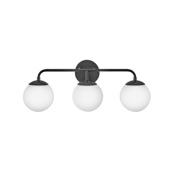 85003BK Lark Julep - 3 Light Bath Vanity In Modern Style-10 Inches Tall and 24 Inches Wide-Black Finish