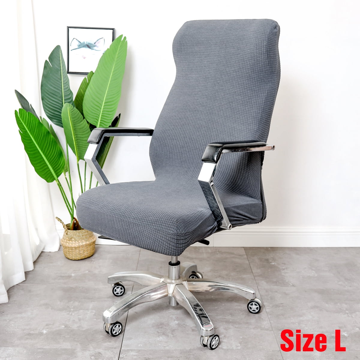 1pc Gaming Chair Office Computer Chair Modern Swivel Ergonomic Desk Chair Covers 