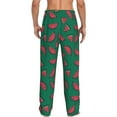 thumbnail image 3 of Xecao Watermelon Men's Straight Lounge Pajama Pants: The Ultimate in Comfortable Sleepwear, 3 of 9