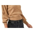 thumbnail image 3 of 1.State Womens Midnight Garden Cable Knit Crewneck Pullover Sweater, 3 of 6