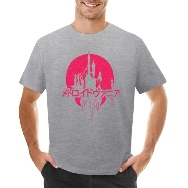 Camiseta METROIDVANIA ropa de verano personalizada para fanáticos de los deportes camisetas lisas de gran tamaño para hombres