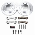 thumbnail image 3 of PowerStop Front Z36 Truck & Tow Carbon-Fiber Ceramic Brake Pad and Drilled and Slotted Rotor Kit Fits: CADILLAC CHEVROLET GMC HUMMER Select Models K2020-36, 3 of 4