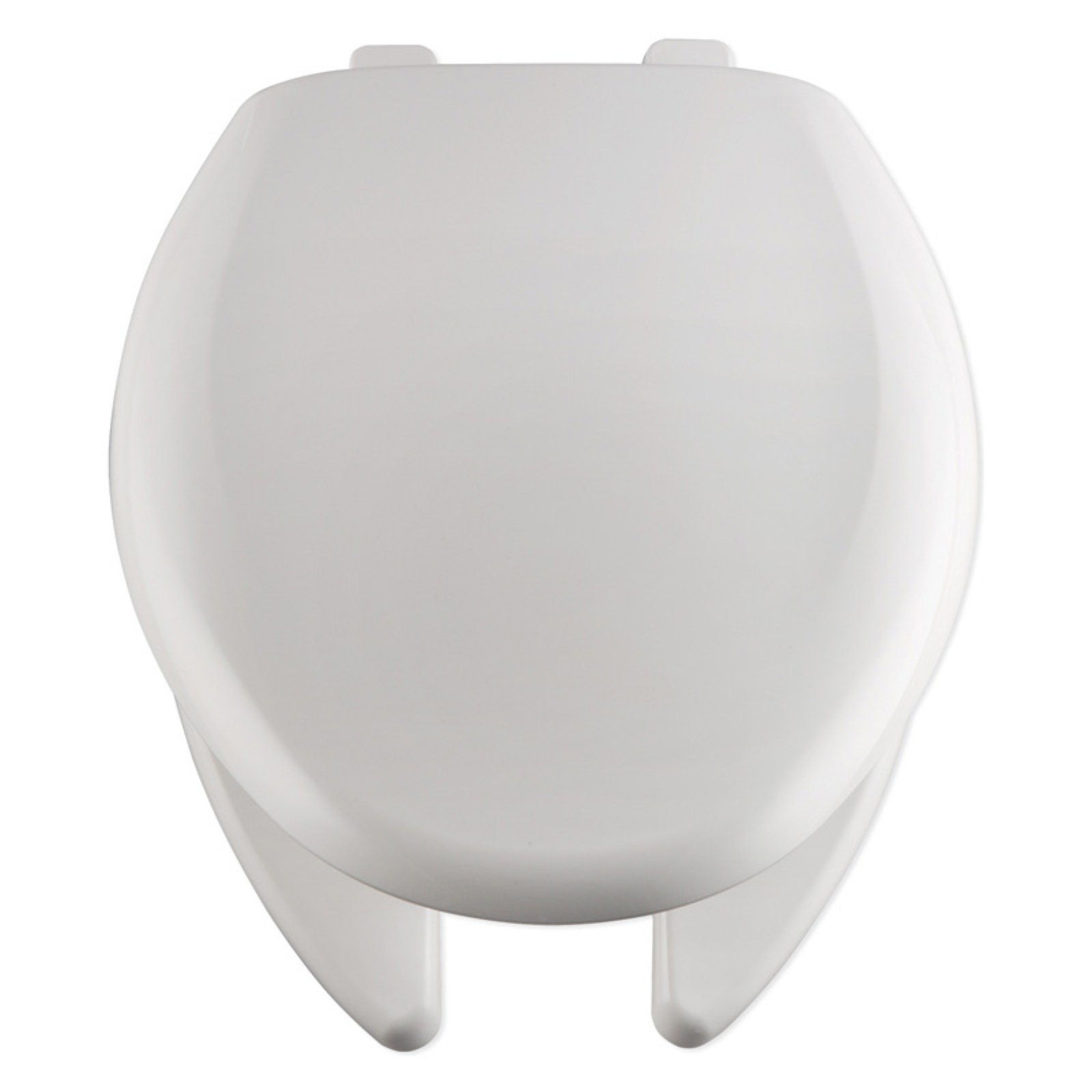 Bemis B1250TTA000 Elongated Open Front Toilet Seat in White