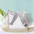 thumbnail image 2 of Multifunctional Sports Shoulder Bag for Women Men Keys Lipstick Sunglasses Storage Holder Transparent Messenger Bag with Adjustable Strap Stadium, 2 of 4
