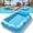 Blue, variant on Welan Inflatable Tanning Pool Lounger Float, 70" x 46" Large Suntan Sun Tan Tub for Adults, Tanning Chair, Bed Blow up, Raft Lounge Floatie, Pink