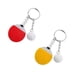 thumbnail image 1 of 2xTable Raqueta de Tenis Colgante Llavero Cadena Fanático ejercicio Coleccionable, 1 of 8