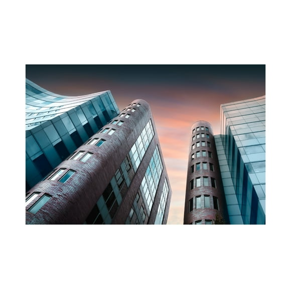 Trademark Fine Art Catherine W. Office Building Canvas Wall Art