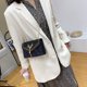 thumbnail image 4 of Moda mujer PU Hit Color Crossbody bolso cadena lentejuelas borla monedero (negro) Likrtyny multifunción de oficina, 4 of 9