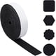 thumbnail image 1 of Cinta de fieltro autoadhesiva de 16,4 pies x 1,6 pulgadas, tira de fieltro adhesivo negro, fieltro con reverso adhesivo, almohadillas de fieltro antideslizantes para muebles, 1 of 9
