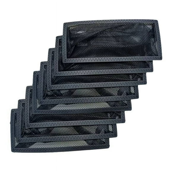 2024 TOP! 8Pcs Floor Register Trap, Vent Filters for Registers 4 inchX10 inch, Screen Mesh(Floor Not Included)