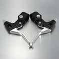 thumbnail image 4 of Walbest 1 Pair Universal Semi-aluminum Mountain Bicycle Bike Handle Brake Levers, 4 of 7