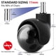 thumbnail image 2 of AGPTEK Ruedas para Silla de Oficina Paquete de 5 Ruedas de Bola de 2", 2 of 8