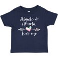thumbnail image 3 of Inktastic Abuelo and Abuela Love Me- Heart Grandchild Boys or Girls Baby T-Shirt, 3 of 5