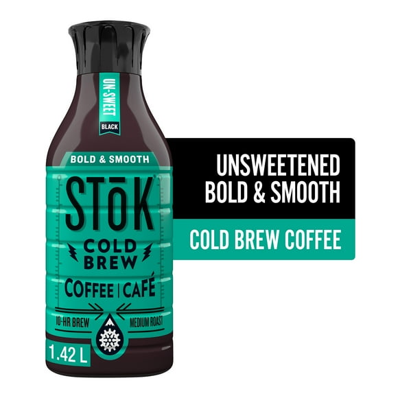 Stok Cold Brew Coffee, Black, Unsweetened