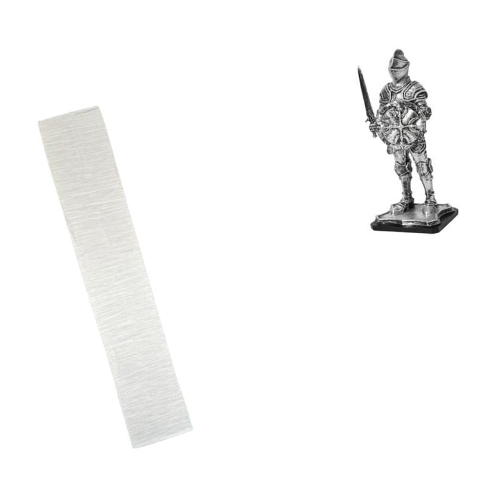 Floor Lamp Shade Knight Statue Desktop Figurine Premium Paper and Resin for Living Room Office Bookshelf Decor