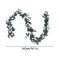 thumbnail image 6 of 6.5ft Artificial Christmas Garland – Flexible Pine Needle Vine with Soft Rubber Texture for Holiday & Wedding Decor, 6 of 6