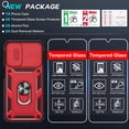 thumbnail image 2 of XIHAMA  for Galaxy A15-5G Phone Case: Galaxy A15 5G Screen Protector Scratch Resistant [2 Packs] with A15 Case, Heavy Duty Shockproof para Basic Android Galaxy Phone Case A 15, 2 of 8