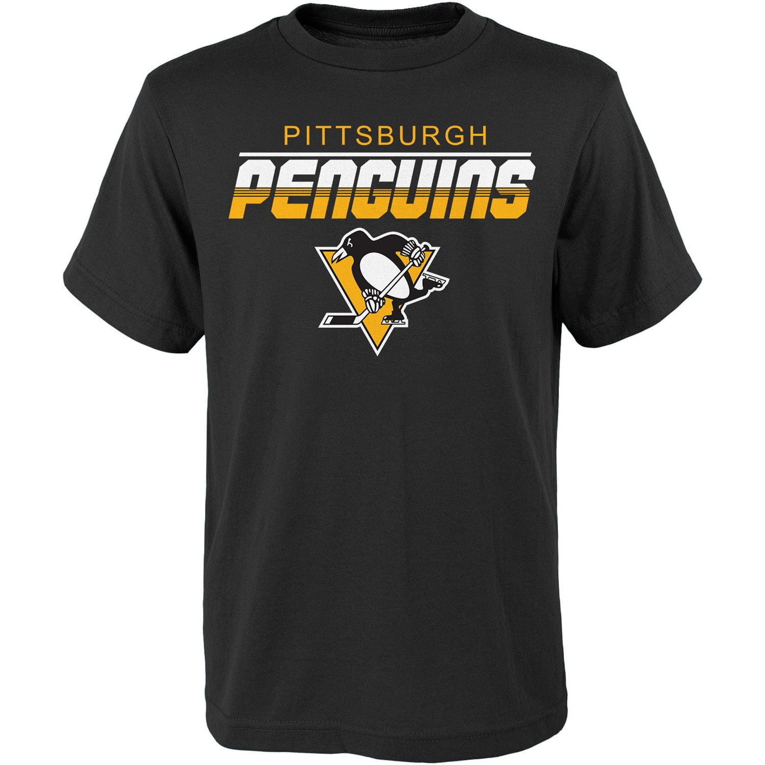 Youth Black Pittsburgh Penguins TShirt