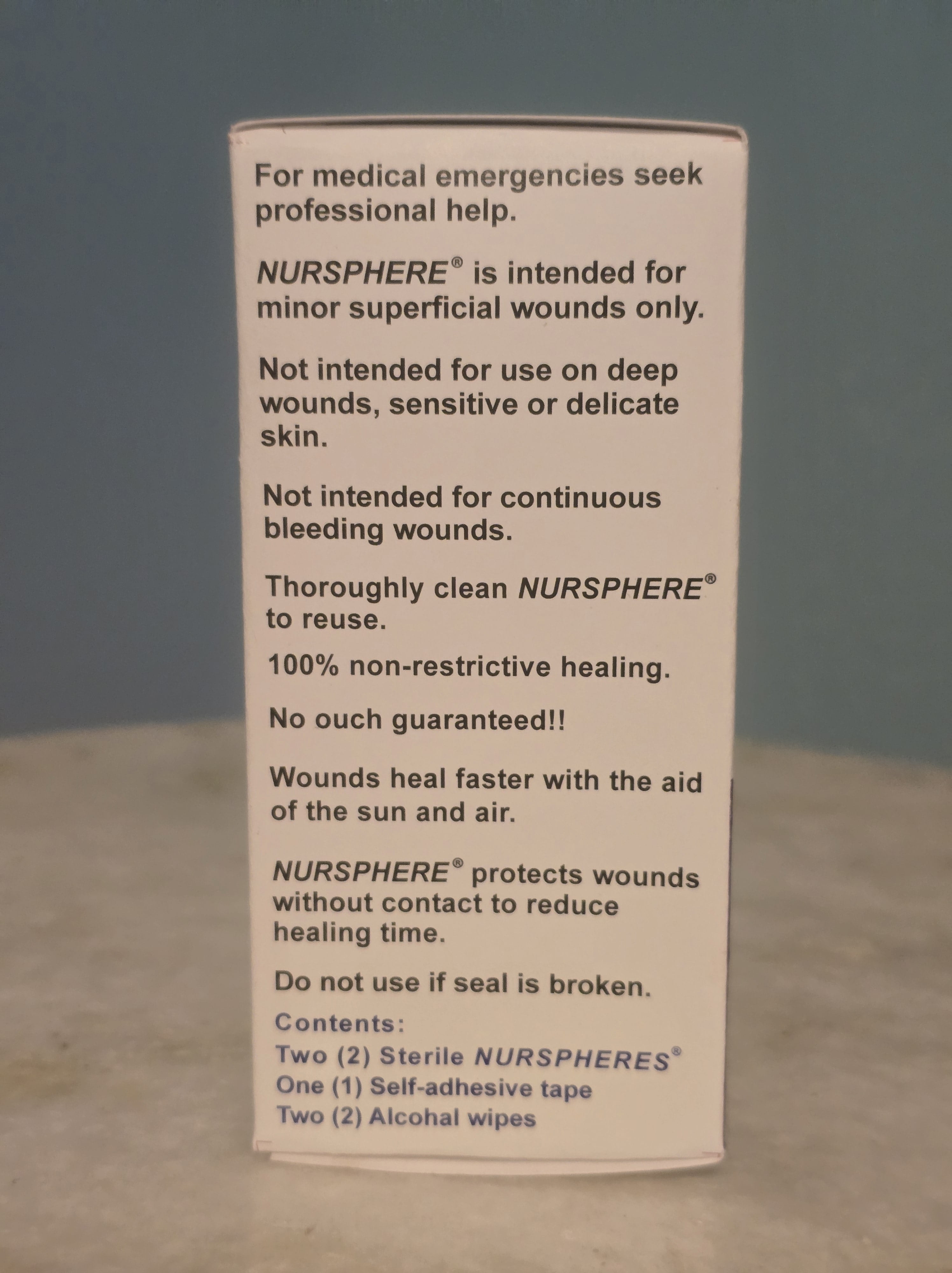 Nursphere® Curve Dome Bandages™ with Wound Tracker™ App U.S. Medical Utility Patent No. 12,636,195.