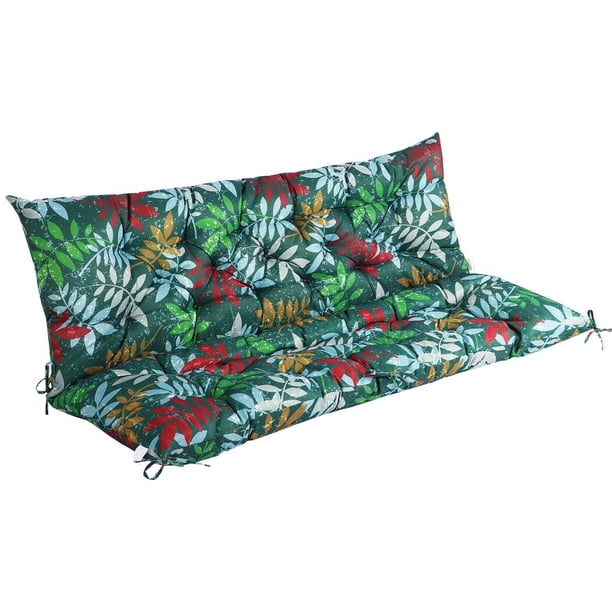 Coussin de banc extérieur, Coussin de remplacement pour balançoire imperméable, Coussin épais pour banc de patio, Coussin doux pour chaise à bascule, Siège Lounger pour l'osier, (Size:47*40IN,Color:A Coussin de banc extérieur, Coussin de remplacement pour balançoire imperméable, Coussin épais pour banc de patio, Coussin doux pour chaise à bascule, Siège Lounger pour l'osier, (Size:47*40IN,Color:A