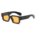 thumbnail image 4 of Thick Frame PC Sunglasses for Women Men, Versatile Square Fashion Sunglasses for Travel, Driving, Party, Outdoor Activities, 4 of 7