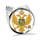 thumbnail image 1 of Anillo de compromiso ajustable Montenegro Europa emblema nacional Unbranded, 1 of 3