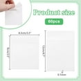 thumbnail image 2 of PH 60Pcs Peel Self Seal Flat Glassine Wax Paper Bags White Self Adhesive Paper Bags for Snacks Cookies Nuts Coffee Beans Candies Beads 4.72x3.27inches White DIY, 2 of 9