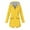 Yellow, variant on lcziwo Todays Deals Womens Lightweight Raincoat for Women Waterproof with Hood Drawstring Long Hooded Trench Coats Windbreaker Travel Rain Jackets Black,XXXL