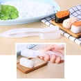 thumbnail image 3 of Acxico 2 uds Japón Sushi Maker molde rectangular Onigiri bola de arroz molde Nigiri molde antiadherente prensa cuchara Bento Kit de herramientas de fabricación, 3 of 5