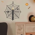 thumbnail image 7 of Spider Web Taper Candle Holder Gothic Metal Hanging Tealight Stand Halloween Decorations for Outdoor Indoor Home Party Decor Wall Mounted Sconce with Detailed Spiderweb Ornamental Design, 7 of 7