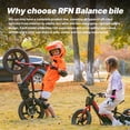 thumbnail image 6 of RFN DNA 12 Kids Electric Balance Bike, 24V Electric Dirt Bike for Kids Ages 3-6, 2-Speed Modes, Removable Battery, 12" Off-Road Tires, MAX 8 Miles.Range .Age 3-8, 6 of 8