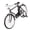 Black, variant on Antique Bicycles Model Ornament Old-Fashioned Nostalgic Miniature Bike Figurine Collection Gift for Adults and Kids