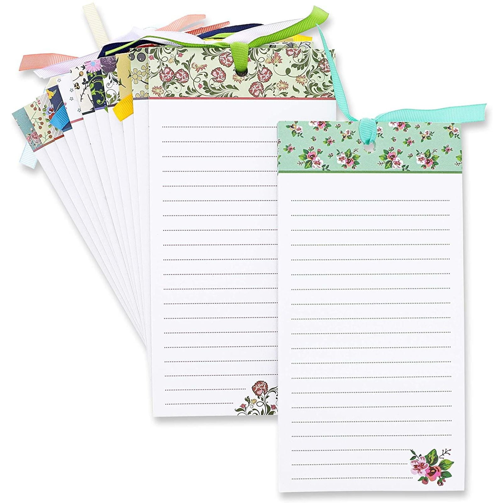 Apples It Takes Two Magnetic to-Do List Pads for Refrigerator Two Pack 2 Pack List Pads 3.75 x 8.75 Small Notepads for Grocery Lists