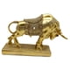 thumbnail image 5 of Figura de buey de resina, adorno Feng Shui, símbolo de fuerza y ​​prosperidad, 17 x 5 x 10,9 cm Dorado, 5 of 9