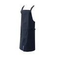thumbnail image 3 of tamizeot Tablier de Cuisine avec Sangle Réglable pour Adulte, Tablier de Chef pour Restaurant, Grill Uniforme Gris Bleu 82x72cm, 3 of 6