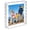 1-208x157mm, variant on Decorative Clear Acrylic Photo Frame with Scalloped Edges and Double-Sided Display, Design for Pictures and Flat Paper Card